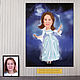 Caricature photo to order. Fairy, magic. Painting-a gift to order, Caricature, Moscow,  Фото №1