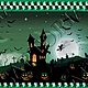Юбка "Ночь Хеллоуин" со злыми тыквам, лосины в полоску. Юбки. SARTORIA. Интернет-магазин Ярмарка Мастеров.  Фото №2