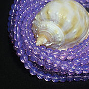 Материалы для творчества handmade. Livemaster - original item Beads 33 pcs Round 6 mm Lilac Opal. Handmade.