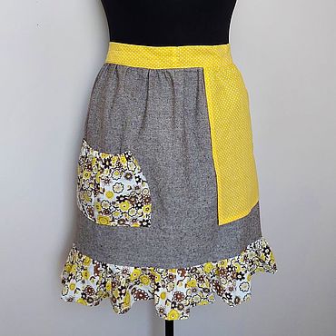 Фартуки - купить в интернет-магазине Ярмарка Мастеров | Фартуки по ...