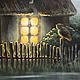 Oil painting on canvas "House on the swamp". Pictures. Artist Iuliia Kravchenko (realism-painting). Online shopping on My Livemaster.  Фото №2