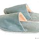 Order Men's home Slippers Kyoto grey. Мастерская VR. Livemaster. . Slippers Фото №3