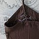 Винтаж: Сарафан /лен 100%/ с вышивкой и ассиметричным подолом. Платья винтажные. ВИНТАЖ + handmade. Ярмарка Мастеров.  Фото №5