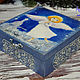 Box 'May the angel bless you...', Box, Novobelokatay,  Фото №1