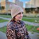 Шапка «Alpine Luxe» — вязаная модель с высокой макушкой и резинкой 2×2, Шапки, Ростов-на-Дону,  Фото №1