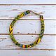 Bead harness 'Bright motif». Necklace. Natalya | Handmade jewelry  |. Online shopping on My Livemaster.  Фото №2