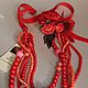 Бусы.Осень. Колье. Кумпан Юлия FLOWERS  ACCESSORIES. Интернет-магазин Ярмарка Мастеров.  Фото №2