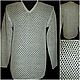 100% Linen Men's jumper Chain Mail-mesh, Mens jumpers, Kostroma,  Фото №1