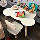 Детский стол и стул Мишка с носочками, Мебель для детской, Москва,  Фото №1