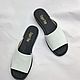 Заказать Шлёпки, кожа. Slipper_Shop -Кожаная обувь. Ярмарка Мастеров. . Шлёпки Фото №3