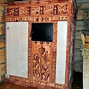 Для дома и интерьера handmade. Livemaster - original item Tiled Vladimir-Suzdal oven. Handmade.