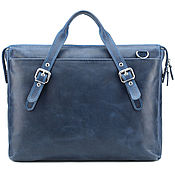 Сумки и аксессуары handmade. Livemaster - original item Leather business bag 