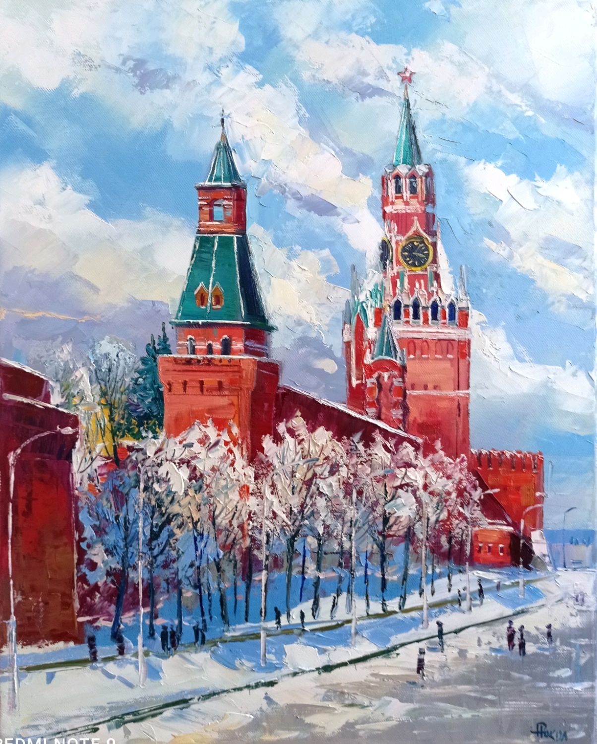 Кремль Зимой Фото