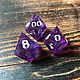 Кубики ручной работы, дайсы для днд, DnD, pathfinder, нри «Космо». Фишки и кости. Juisas-jewel. Ярмарка Мастеров.  Фото №6