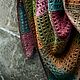 Knitted shawl 'Autumn palette', Shawls, Novosibirsk,  Фото №1
