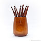 Order Crochet hooks (set 7pc 4-10mm    vase) Siberian pine #KN2. ART OF SIBERIA. Livemaster. . Knitting tools Фото №3