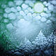 Картина  Елочки  в  тумане  пейзаж  акрил  лес  деревья, Картины, Москва,  Фото №1