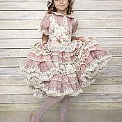 Детское Платье в стиле шебби шик "Шарлотта"
