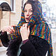 Scarf with tassels SWALLOWTAIL, Scarves, St. Petersburg,  Фото №1