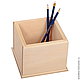 Sh151512 pencil Holder 151512 organizer for pens, Blanks for decoupage and painting, Moscow,  Фото №1
