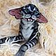 Copy of Copy of Copy of Collectible toy Bengal cat. Stuffed Toys. klemabears. My Livemaster. Фото №6