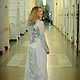 Заказать Шелковое платье Алконост. Одежда и аксессуары Батик ANN LOOK. Ярмарка Мастеров. . Платья Фото №3