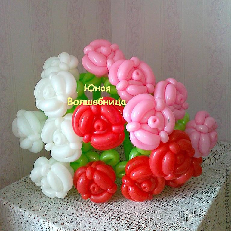 Цветы и букеты из шаров