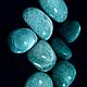 Order Amazonite is a mint - turquoise,translucent (large tumbling) Madagascar. Stones of the World. Livemaster. . Cabochons Фото №3