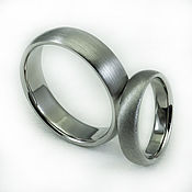 Украшения handmade. Livemaster - original item Titanium Wedding Rings Classic. Handmade.