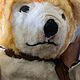 Винтаж: Мишка  вышит рот , янтарные глаза soft plush cuddle toy. Игрушки винтажные. Винтаж, куклы , картины /dolls&paintings. Ярмарка Мастеров.  Фото №8