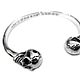 Заказать Браслет серебряный Skull Silver JB23-01. Blacksilver. Ярмарка Мастеров. . Браслет жесткий Фото №3