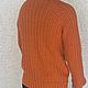 Заказать Свитер "Огни Домбая" чистошерстяной, ручной работы. Sweatershire. Ярмарка Мастеров. . Свитеры Фото №3
