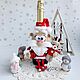The Year Of The Dragon: The design of the bottles: Santa Claus. Snowman. Year of the Dragon. KnitOK. My Livemaster. Фото №4