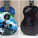 Укулеле "Серфинг" гавайская гитара. Укулеле (гавайская гитара). Guitar & Ukulele art Studio. Интернет-магазин Ярмарка Мастеров.  Фото №2