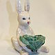 Stone carving of 'the Hare'. Figurines. jaspis. Online shopping on My Livemaster.  Фото №2