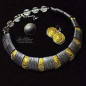 Autumn Motif Necklace (693) designer Jewelry