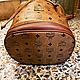 Винтаж: Оригинальная сумка-ведро Visetos из кожи унисекс от MCM. Сумки винтажные. Chic bags. Ярмарка Мастеров.  Фото №6