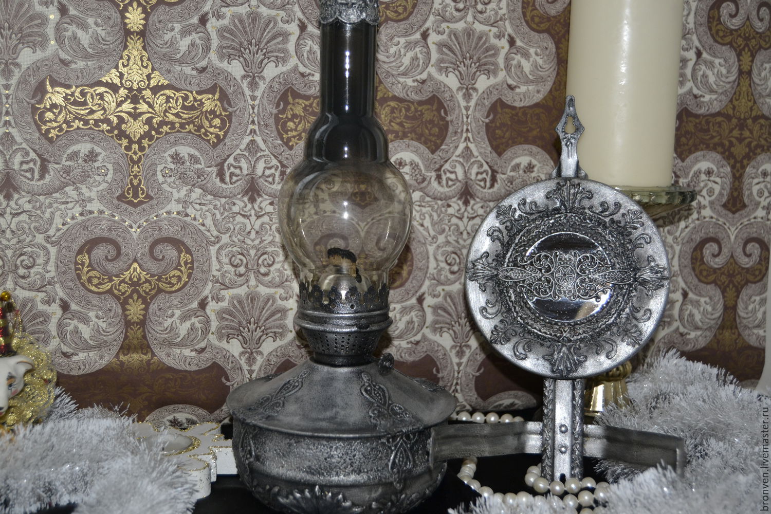 Kerosene lamp, Table lamps, Moscow,  Фото №1