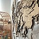 Карта мира с неоновой подсветкой, подсвечивающей названия. Карты мира. CreedMaps. Ярмарка Мастеров.  Фото №6