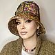 Шляпа ДОМИК -2 ручной работы из листьев пальмы. Шляпы. Анна Лесникова      Les accessoires. Ярмарка Мастеров.  Фото №6