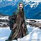 Linen Cloak Strider Pine color (inspired Aragorn LOTR), Cosplay costumes, Balashikha,  Фото №1