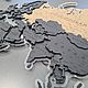  Карта мира. Карты мира. Wooden3Dmap. Ярмарка Мастеров.  Фото №5
