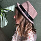 Order Raffia porkpie hat. mskladnova. Livemaster. . Hats1 Фото №3