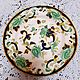 Заказать Винтаж: Тарелка сервировочная 27см Chartreuse Masons. la_buffet_vintage. Ярмарка Мастеров. . Тарелки винтажные Фото №3