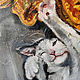 Order Koteyka-Painting with a cat on canvas. Annet Loginova. Livemaster. . Pictures Фото №3