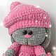 Вязаная игрушка вязаная зайка. Амигуруми куклы и игрушки. Рыжий кот (магазин вязаных идей). Ярмарка Мастеров.  Фото №6