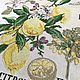 Order  A picture embroidered with a cross Lemons from the Botany series. Matania. Livemaster. . Pictures Фото №3