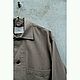 Рубашка мужская из крапивной ткани Ramie Twill Fabric Overshirt Grey. Рубашки мужские. VÄN Studio. Ярмарка Мастеров.  Фото №5