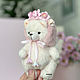 Мишка Тедди цветочный. Мишки Тедди. MyTeddyStore. Ярмарка Мастеров.  Фото №5