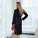 Order Regina Blue Midi Dress. Designer clothing Olesya Masyutina. Livemaster. . Dresses Фото №3